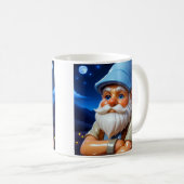 Wijs Gnome Nacht  Koffiemok (Voorkant rechts)