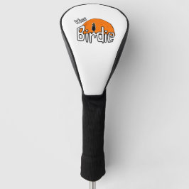 Wijs vogeltje golfheadcover