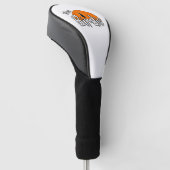 Wijs vogeltje golfheadcover (Schuin)