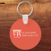 Wijsheid citaat succes inspirerend sleutelhanger (Voorkant)