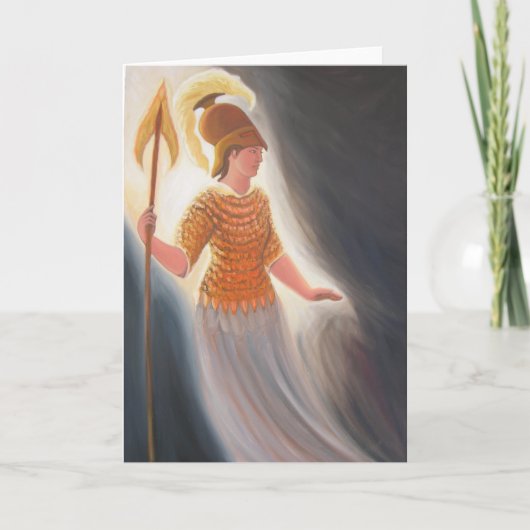 Wijsheid die de Duisternis confronteren Kaart (Voorkant)