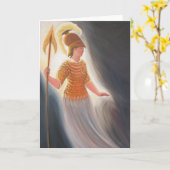 Wijsheid die de Duisternis confronteren Kaart (Gele Bloem)