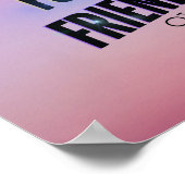 Wijsheid Familie Vriendschap - Inspirerend Poster (Hoek)