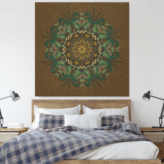Wijsheid in hartelijkheid Anthophila Canvas Afdruk (Insitu (Slaapkamer))