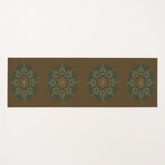 Wijsheid in hartelijkheid Anthophila op het beste  Yogamat (Voorkant (horizontaal))