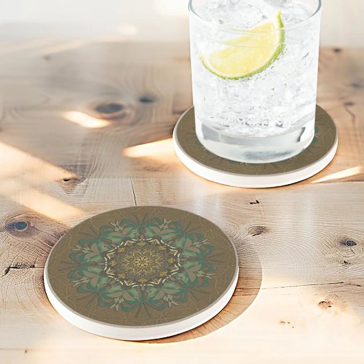 Wijsheid in hartelijkheid Anthophila op het beste  Zandsteen Onderzetter