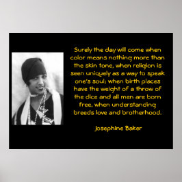 wijsheid: Josephine Bakers Poster