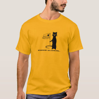 wijsheid komt eraan t-shirt