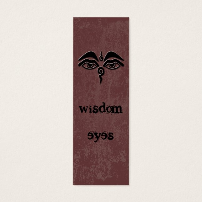wijsheid mini visitekaartjes (Voorkant)