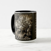 Wijsheid Mok (Voorkant links)