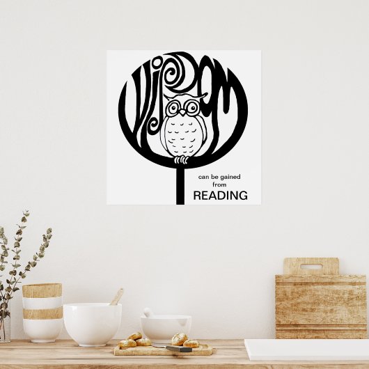 Wijsheid Poster (Keuken)