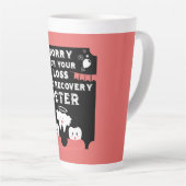 Wijsheid Tanden Extractie Get Well Latte Mok (Rechterhoek)