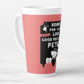 Wijsheid Tanden Extractie Get Well Latte Mok (Linkerhoek)