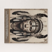 Wijsheid uit de stemmen van Native Americans Legpuzzel (Horizontaal)