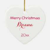 Wijsheid van boven Gepersonaliseerd Ornament (Achterkant)