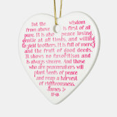 Wijsheid van boven Gepersonaliseerd Ornament (Links)