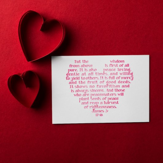 Wijsheid van Boven Inspirerend Post Kaart