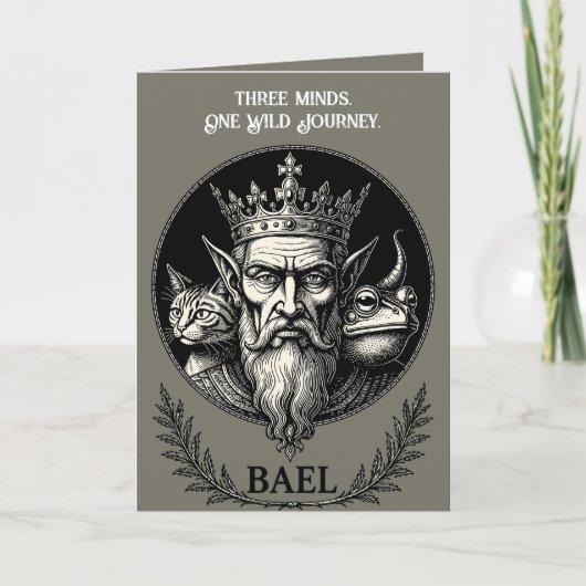 Wijsheid van de drievoudige blik van Bael Kaart (Voorkant)
