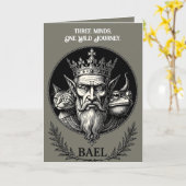 Wijsheid van de drievoudige blik van Bael Kaart (Gele Bloem)