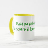 Wijsheid van de steden. mok (Voorkant links)