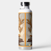 "Wijsheid van het boek" Waterfles (Rechts)