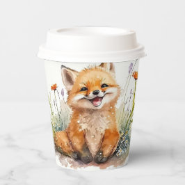 Wijsheid van het bos - Kinderfeest Beschikbaar Papieren Bekers