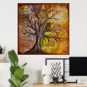 Wijsheid van positief denken poster (Thuiskantoor)