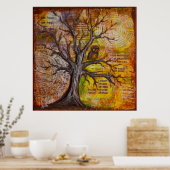 Wijsheid van positief denken poster (Keuken)