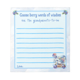 Wijsheid voor grootouders-to-be Notitieblok