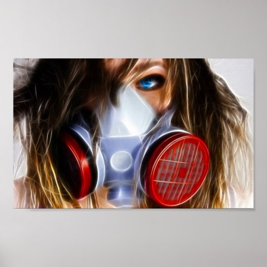 wijsmeisje poster (Voorkant)