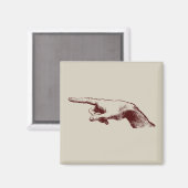 wijsvinger magneet (Voorkant / Achterkant)