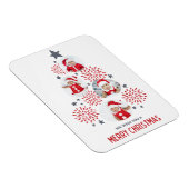#WijWensenJeEenPrettigKerstfeestFlexibeleFotoMagne Magneet (Rechterzijde)