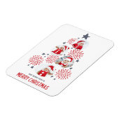 #WijWensenJeEenPrettigKerstfeestFlexibeleFotoMagne Magneet (Linkerzijde)