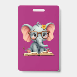 Wijze Baby Olifant Badge