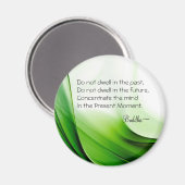 Wijze Boeddha citaat magneet (Voorkant / Achterkant)