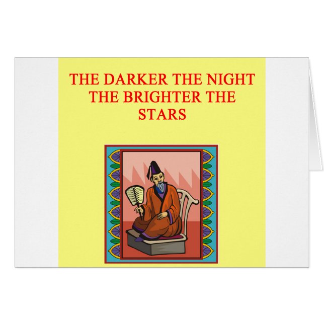 wijze chinese spreekster (Voorkant Horizontaal)