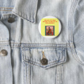 wijze chinese spreekster ronde button 5,7 cm (In situ)