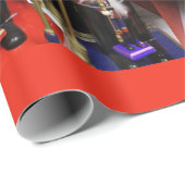 Wijze Crackers Notenkraker Soldaten Kerst Cadeaupapier (Rol Hoek)