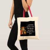Wijze Dwaas Tote Bag (Voorkant (product))