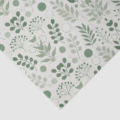 Wijze en groene cirkels tissuepapier (Detail)
