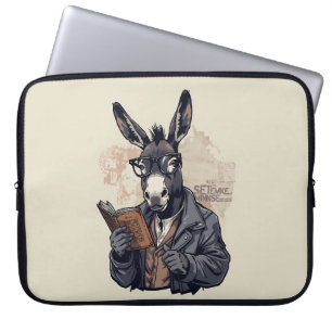 Wijze Ezel — Laptophoes Laptop Sleeve