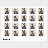 Wijze Ezel — Sticker (Vel)