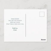 Wijze gezicht in oude boom mystiek bos briefkaart (Achterkant)