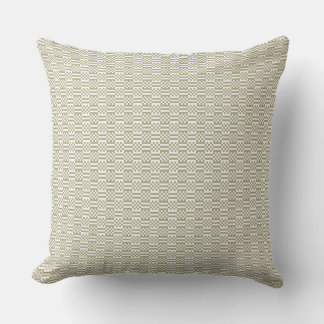 Wijze groene geometrische minimalistische sierkuss kussen