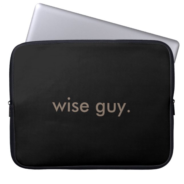wijze man. laptop sleeve (Voorkant)