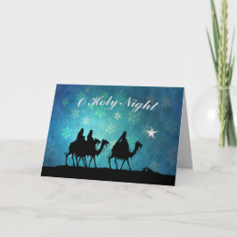 Wijze Mannen Holy Night Kaart