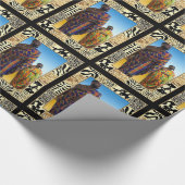 Wijze Mannen van de Afrikaanse woestijn Cadeaupapier (Hoek)