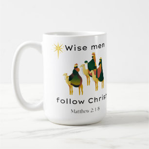 Wijze mannen volgen Christus Koffiemok