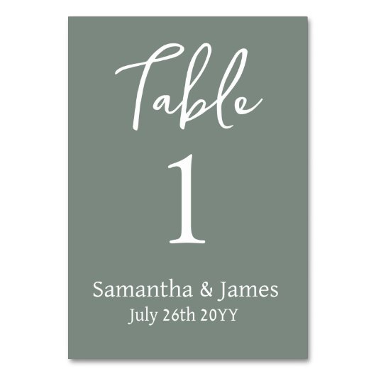 Wijze Moderne Elegantie Bruiloft Kaart (Achterkant)