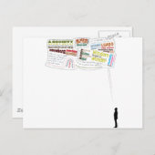 Wijze offertes briefkaart (Voorkant / Achterkant)